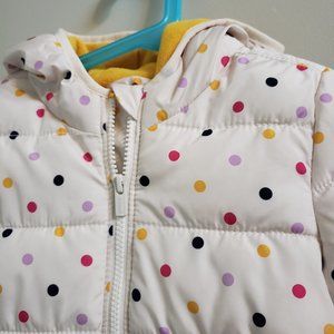 OLD NAVY Polka Dot Toddler Jacket